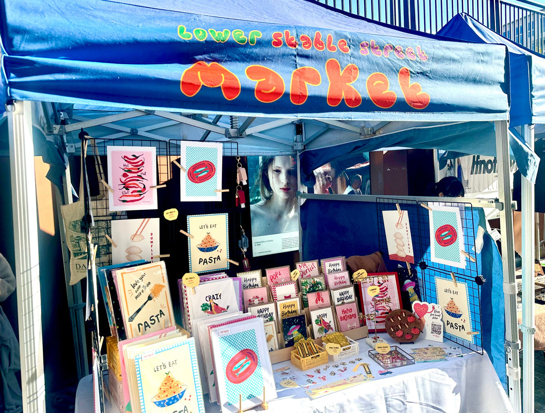 Creative Small Biz at King’s Cross: First Day Trading at Lower Stable Street Market