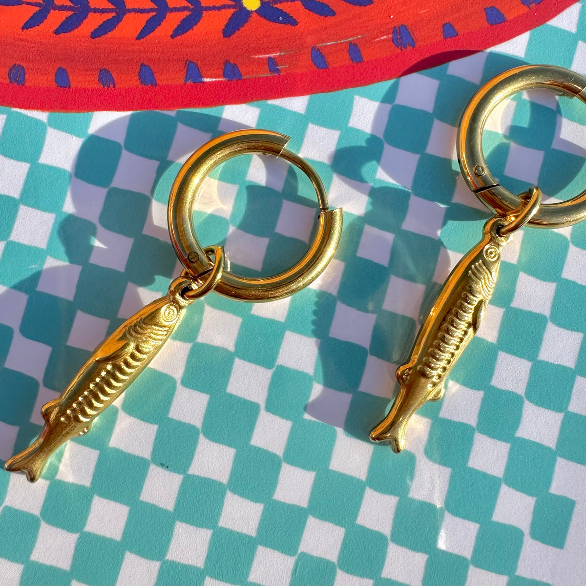 Fish earrings