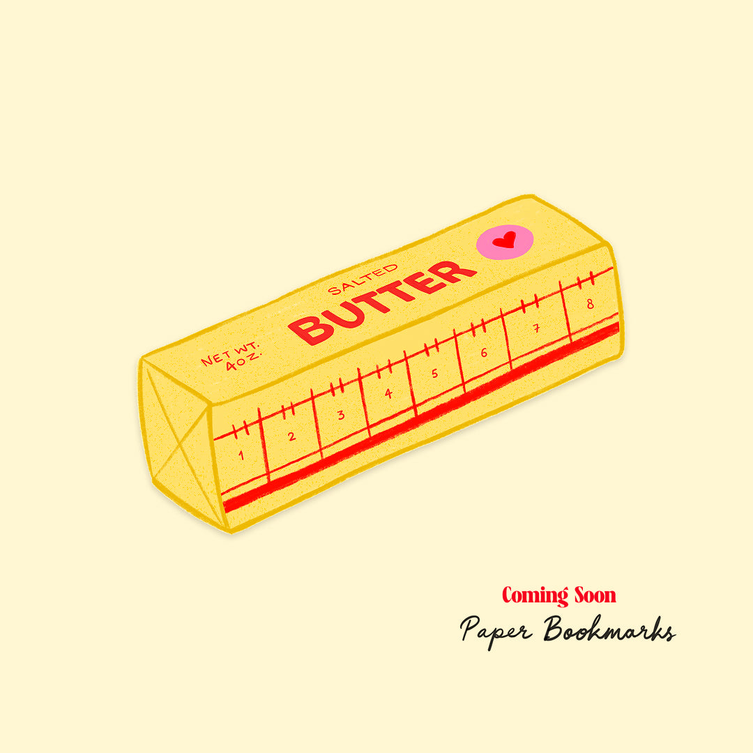 Paper - Salted Butter Bookmark (Pre-Order)