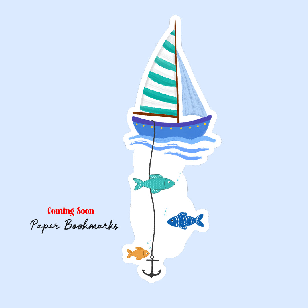 Paper - Nautical Ocean Bookmark (Pre-Order)