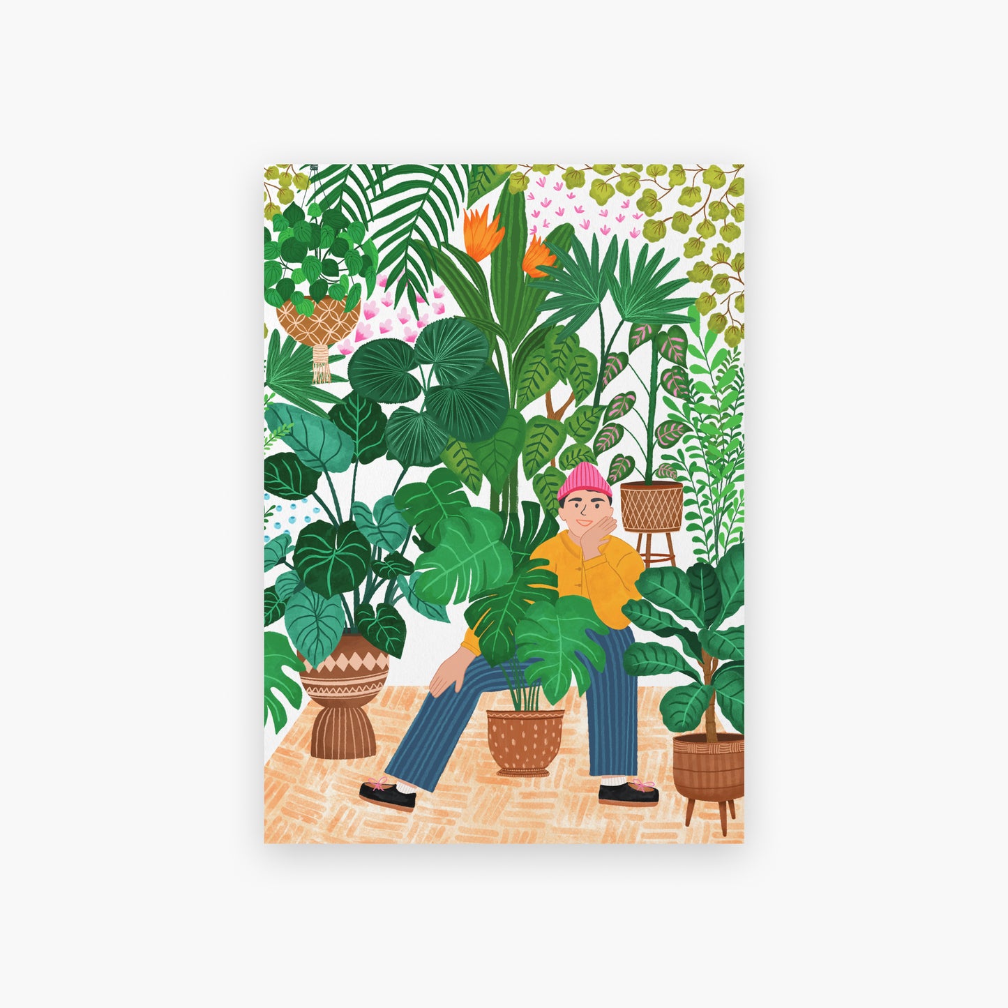 Urban Jungle Guy Art Print