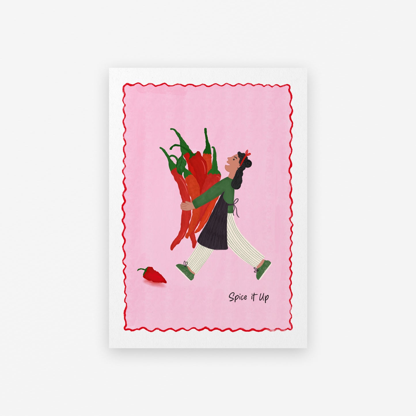 HOT HOT Stuff / Chilli Art Print v3