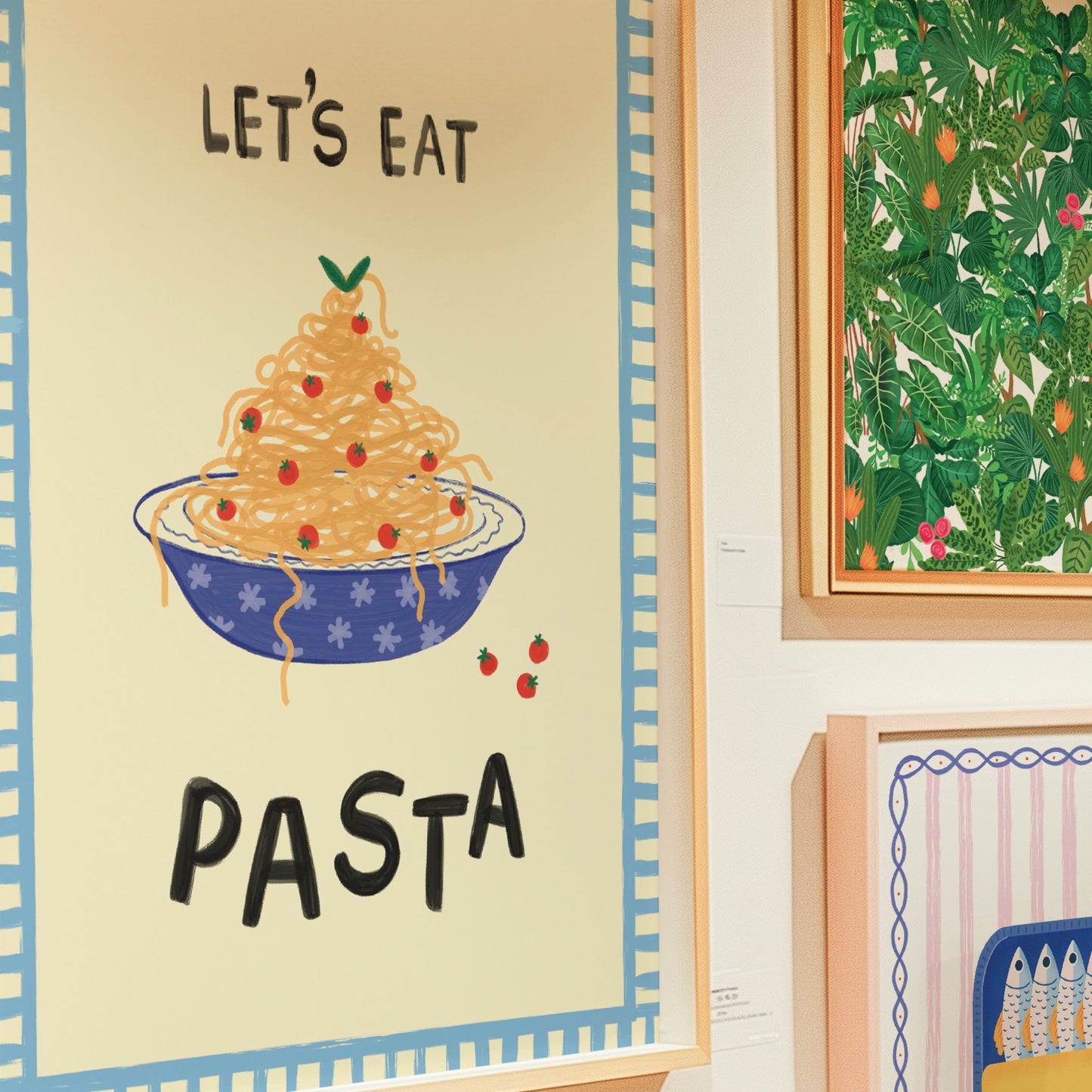 Let’s Eat Pasta Greeting Card