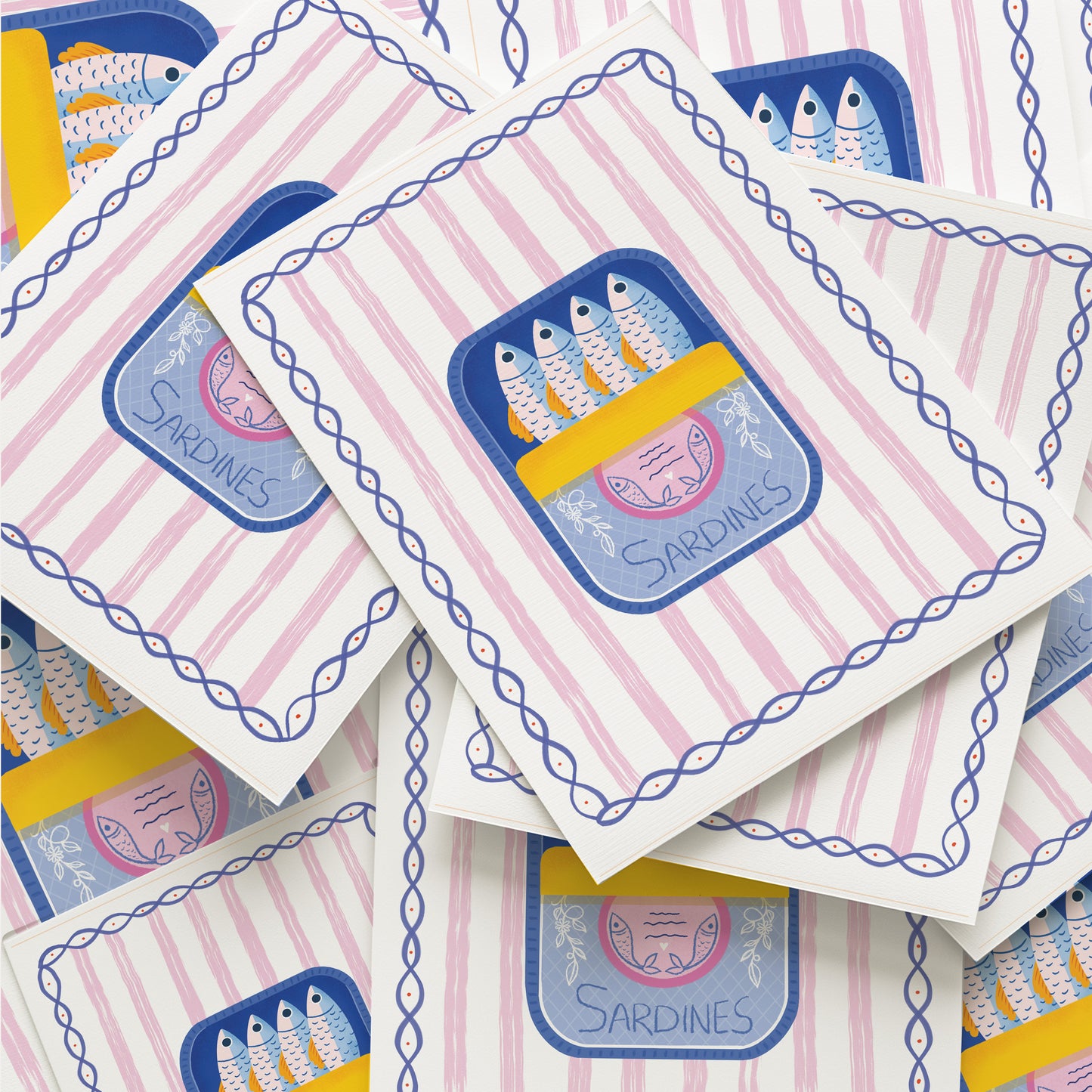 Sardines Art Print