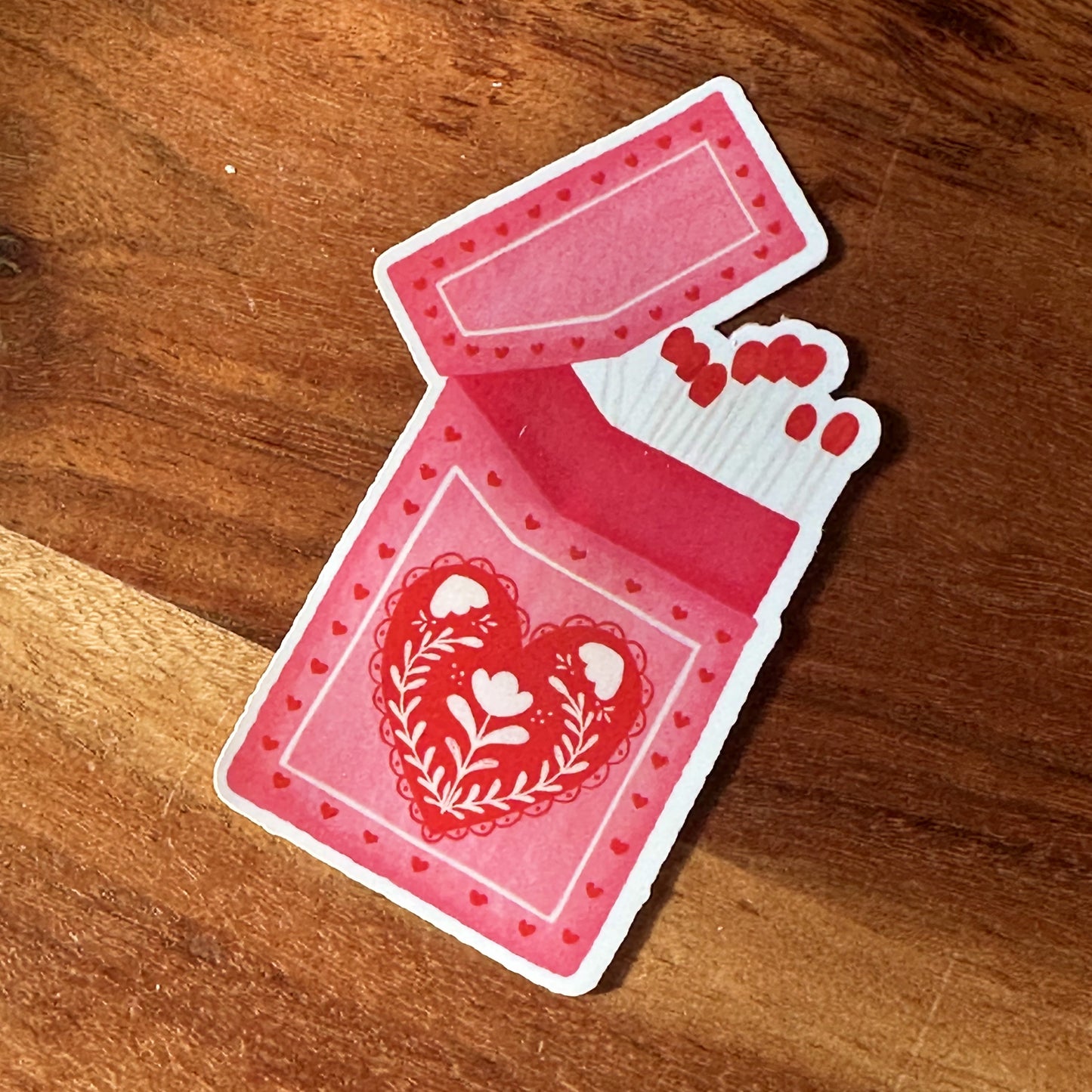 The Mundane Brighton Gift shop - Matchbox sticker - Gifts for her