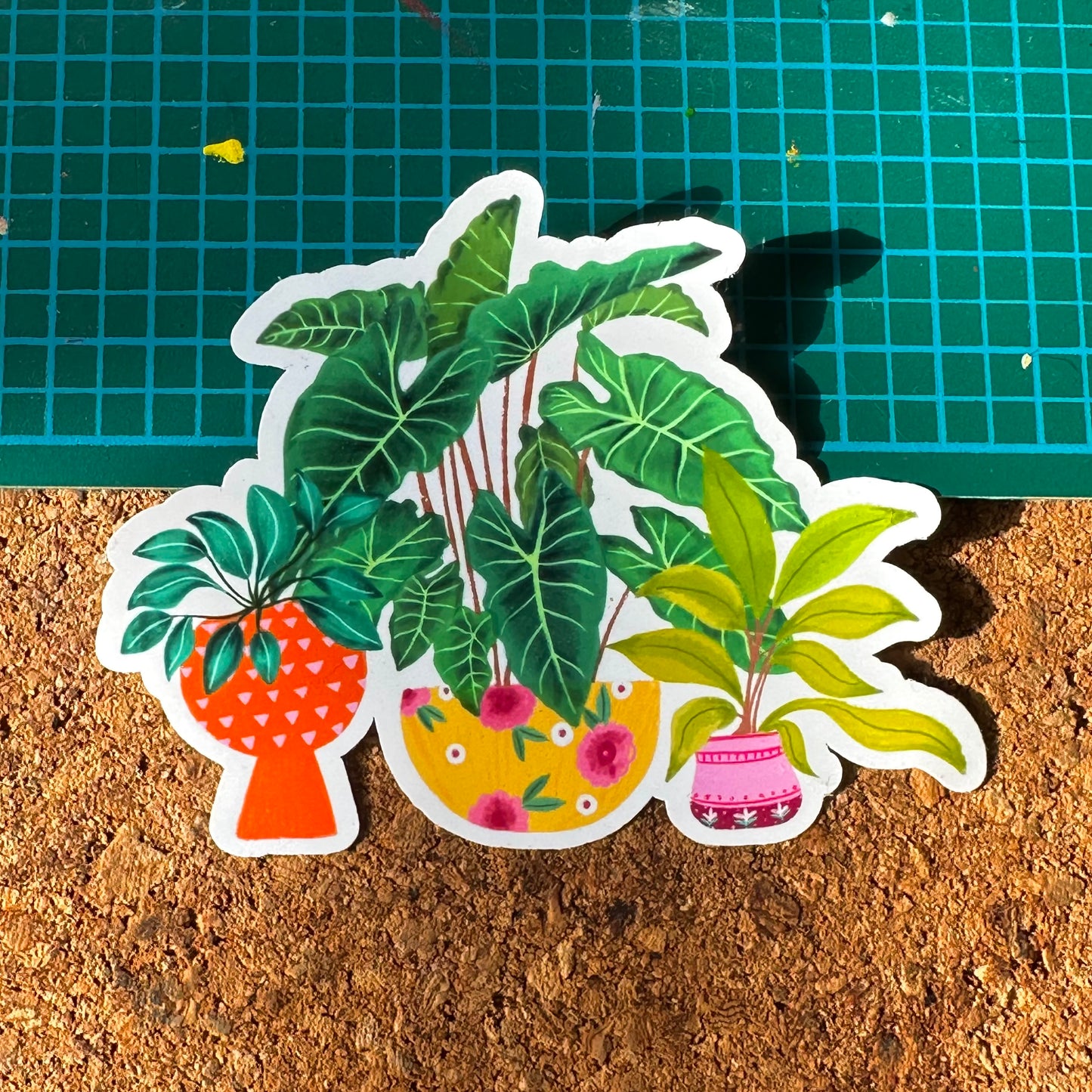 The Mundane Brighton Gift shop - Plant sticker - Gifts for Plant lovers