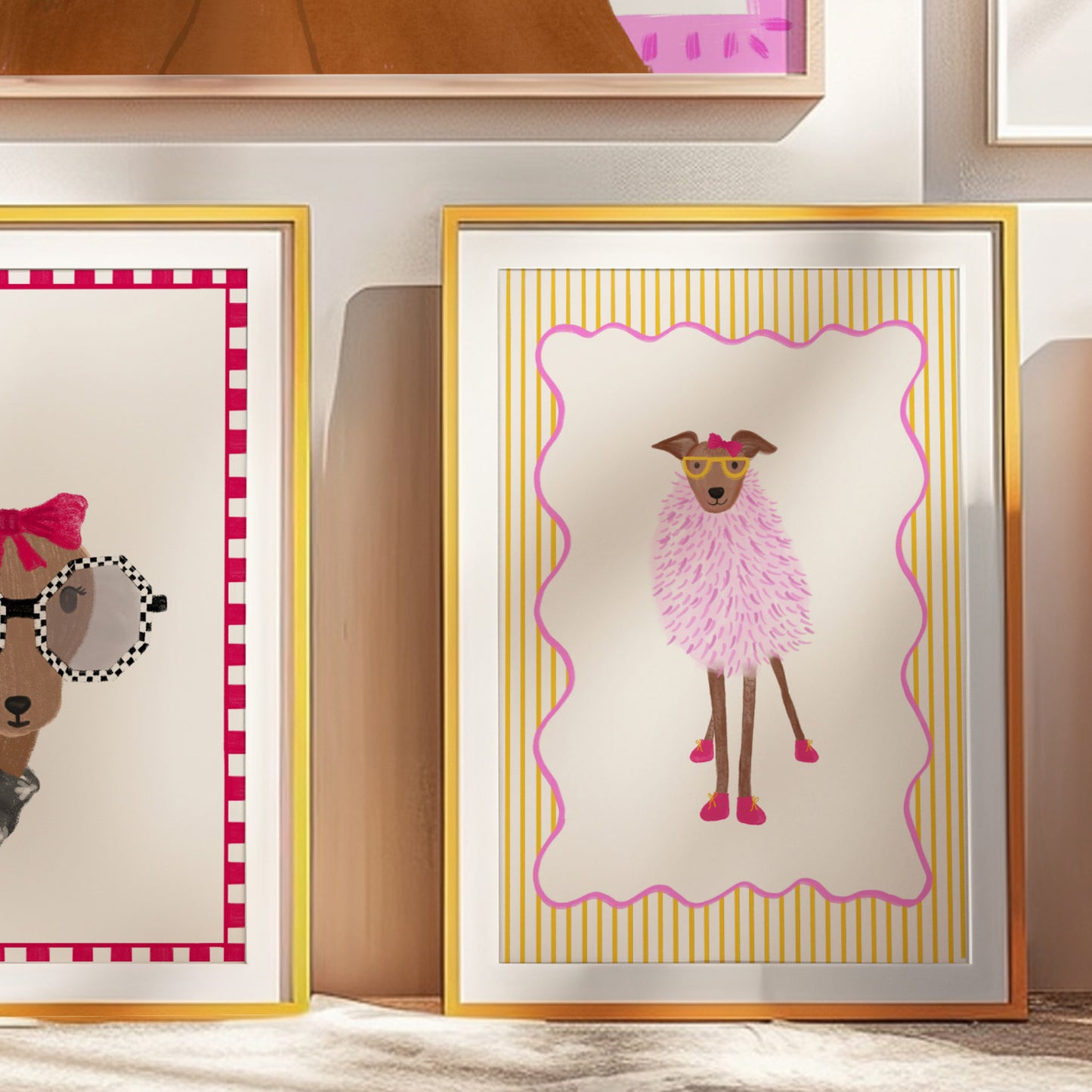 The Mundane Brighton Gift shop - Sassy Dog Art Print - gift for dog lovers - gift for her - gift for him - dog collection - 2