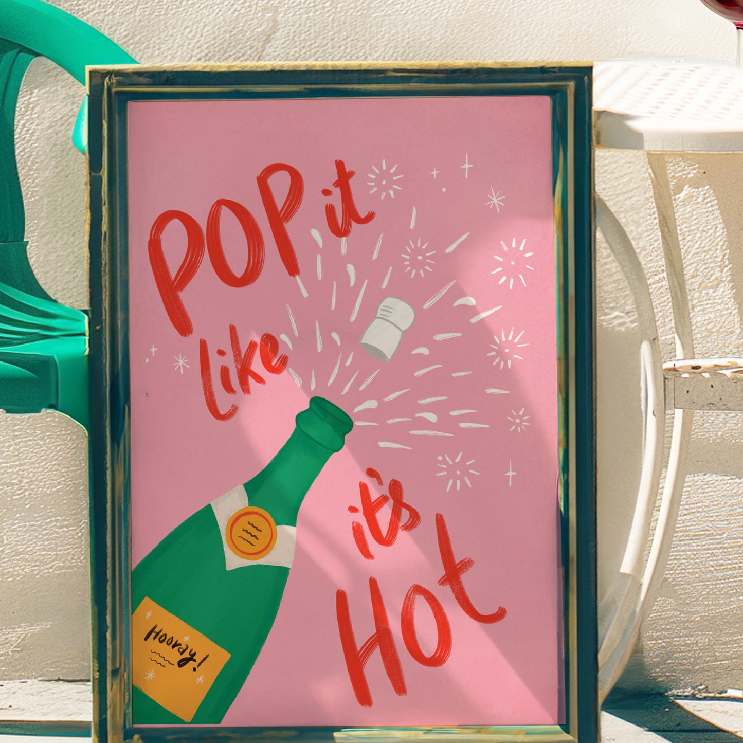 Pop It Like It’s Hot Art Print