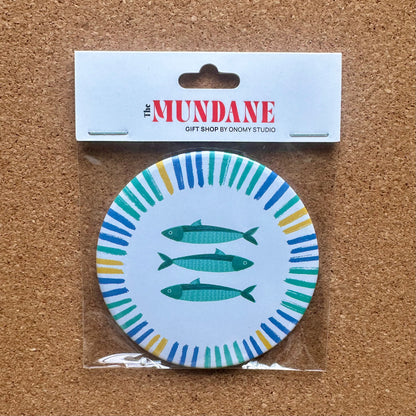 Something Fishy Pocket Mirror