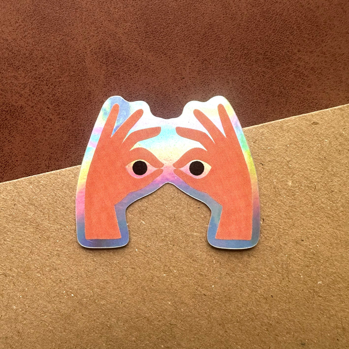 Eye See You Vinyl Holographic Sticker