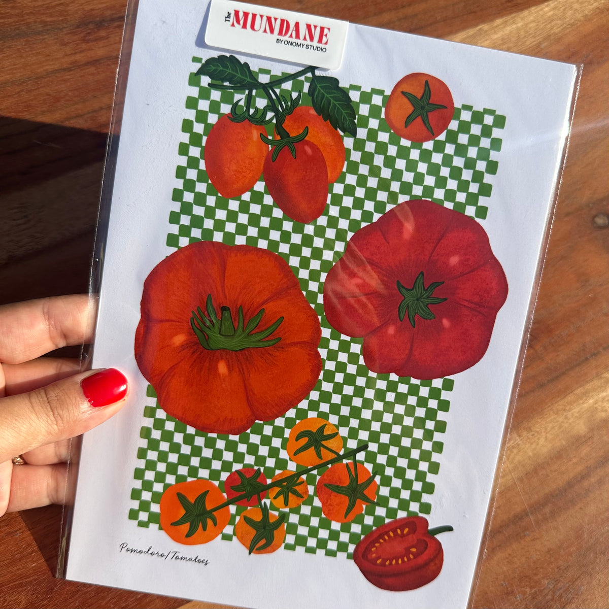 Tomato Mediterranean Summer Giclée Art Print