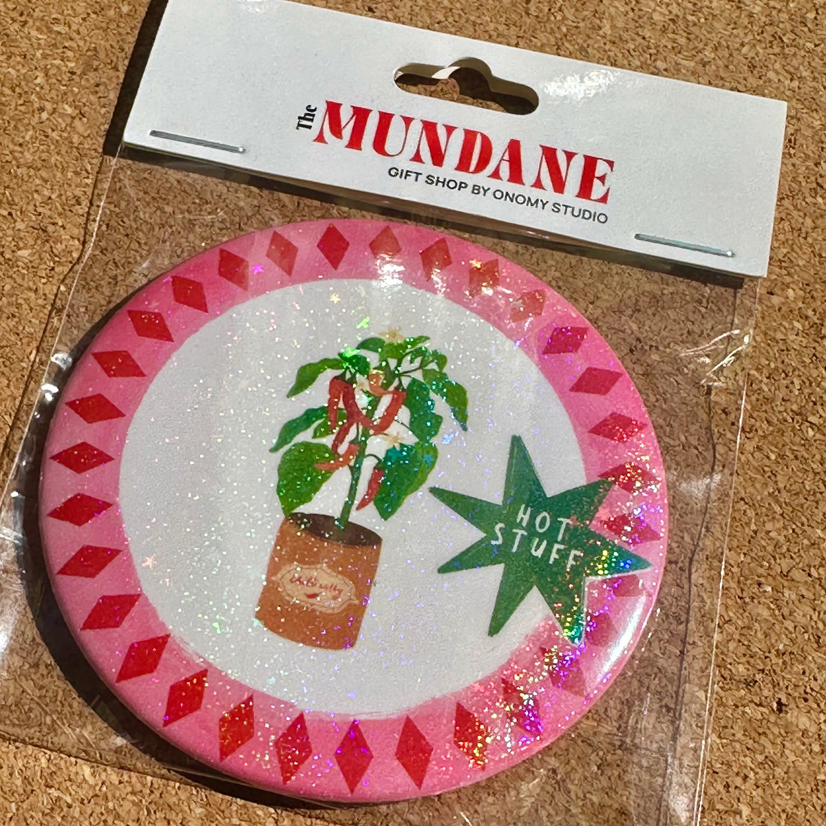 Hot Stuff Chilli Pocket Mirror