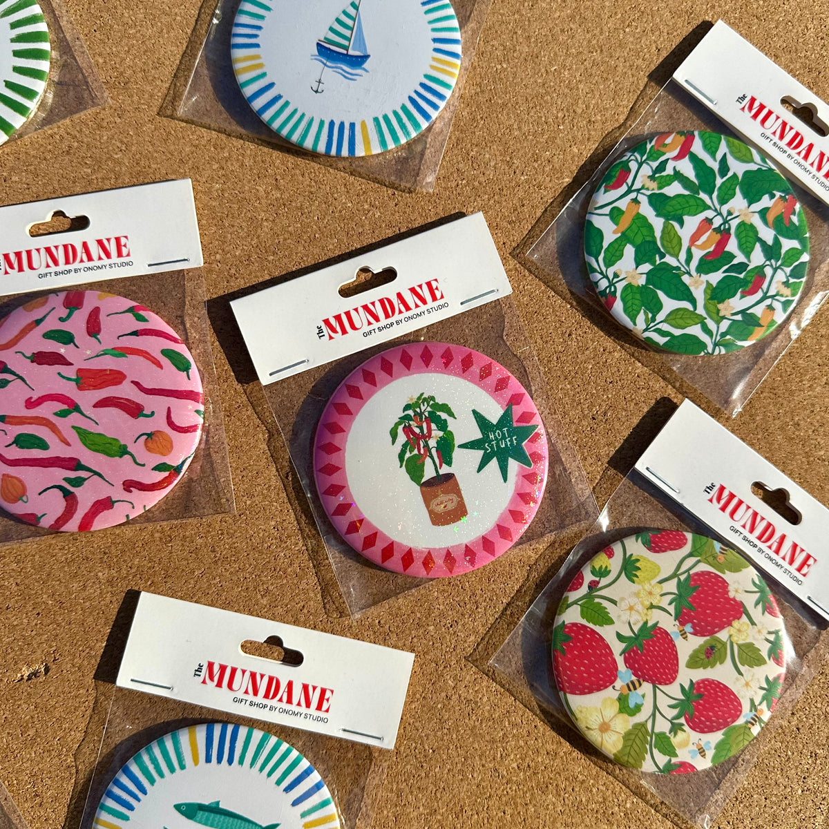 Hot Stuff Chilli Pocket Mirror