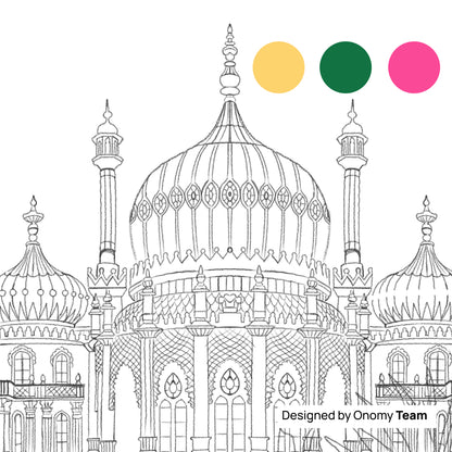 Brighton Royal Pavilion Giclée Art Print