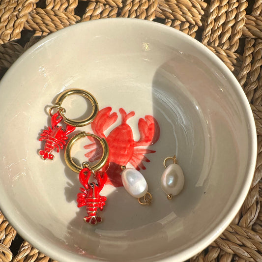 Lobster Ceramic Trinket Dish