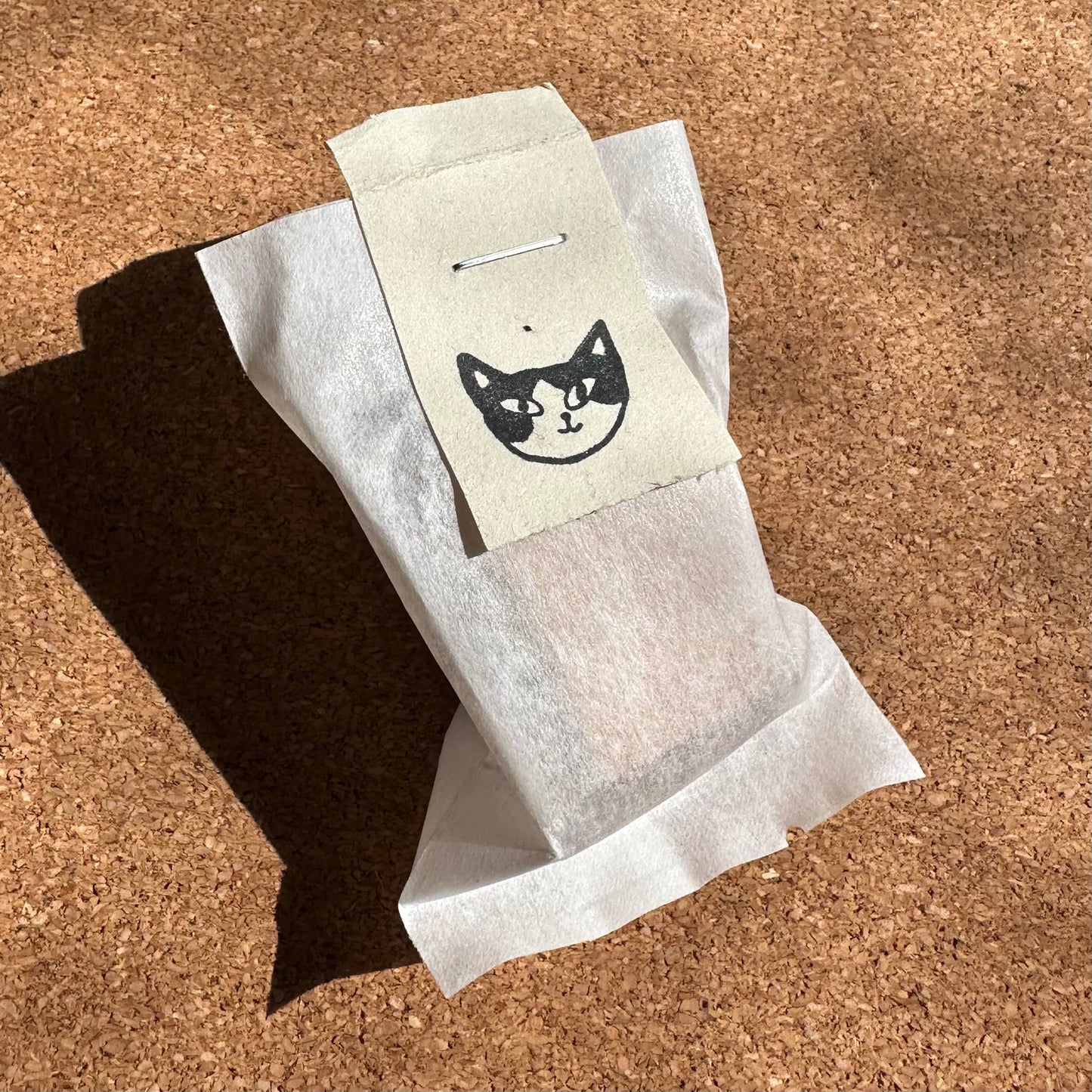Cat face stamp