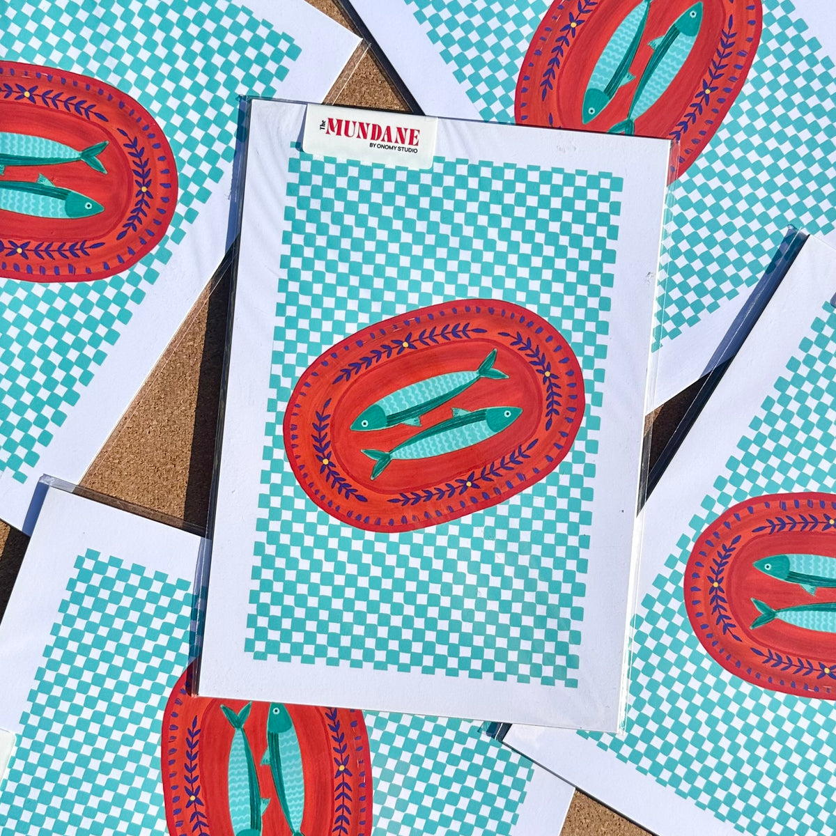 Sardine Fish Giclée Art Print