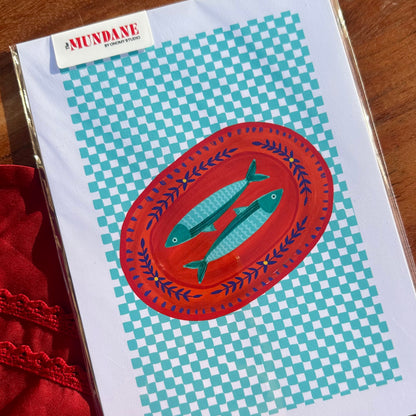Sardine Fish Giclée Art Print