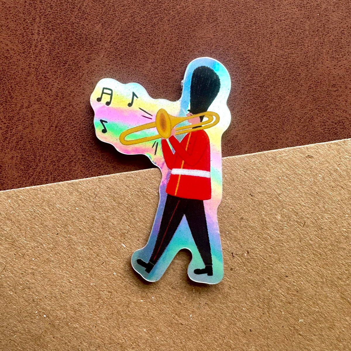 London Beefeaters Vinyl Holographic Sticker
