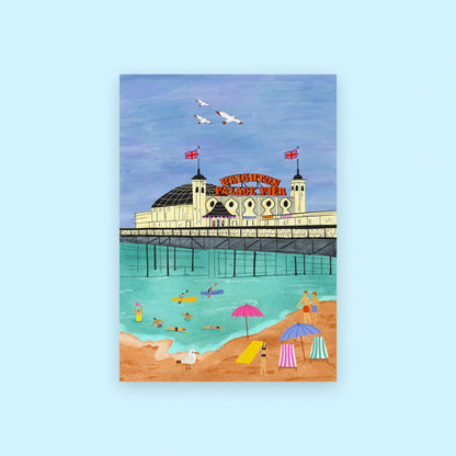 Brighton Pier Giclée Art Print