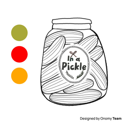 Let's Have a Pickle Party Birthday Greeting Card
