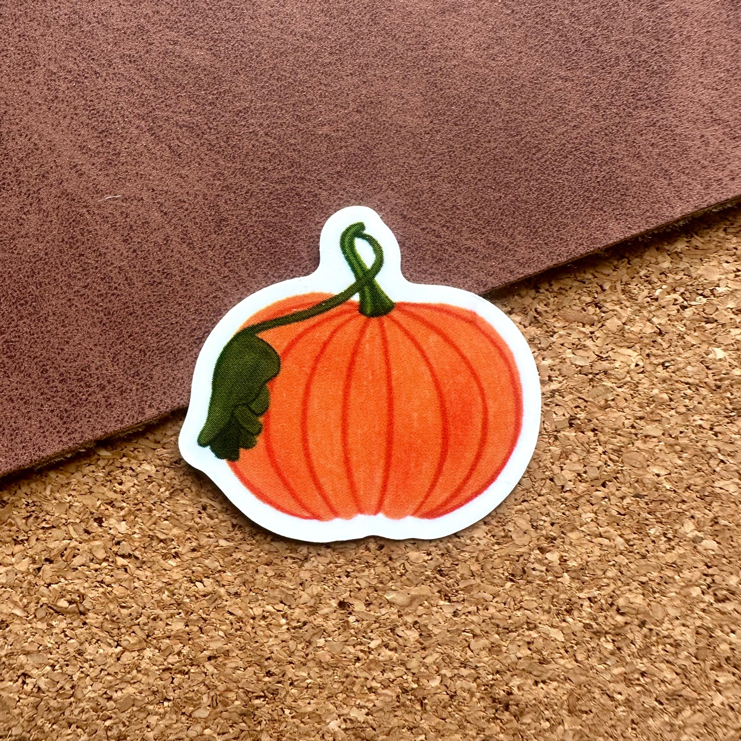 Pumpkin Vinyl Sticker