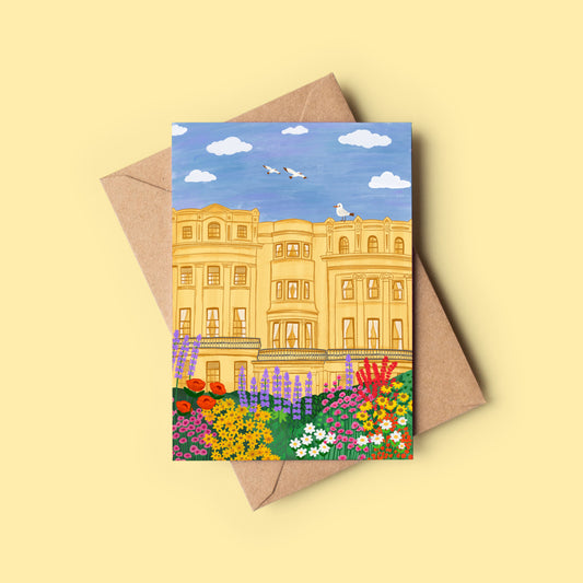 Brunswick Square Town house Greeting Card