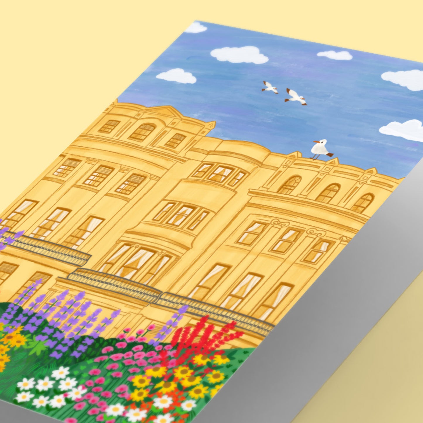 Brunswick Square Town house Greeting Card