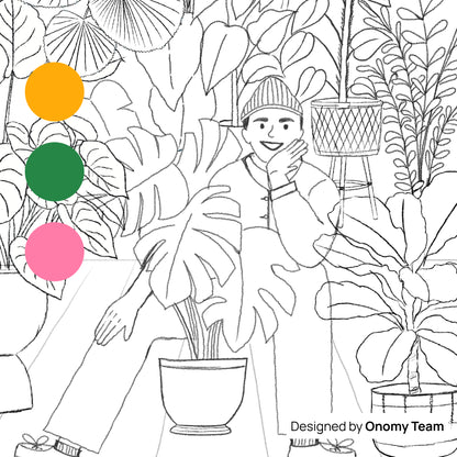 Urban Jungle Guy Giclée Art Print