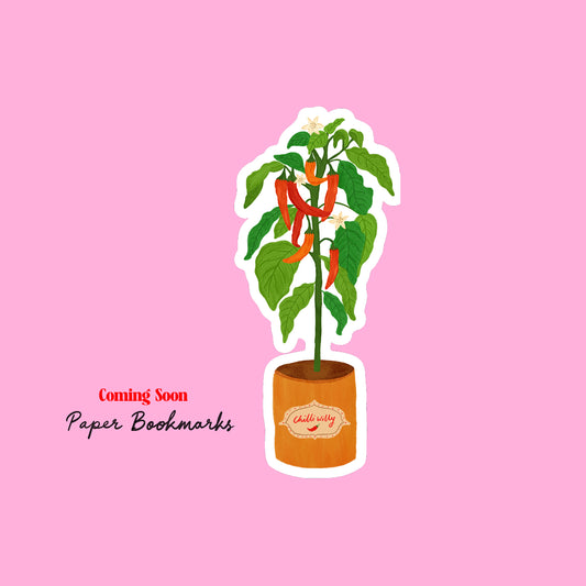 Paper - Chilli Willy Bookmark (Pre-Order)