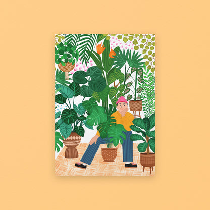 Urban Jungle Guy Giclée Art Print