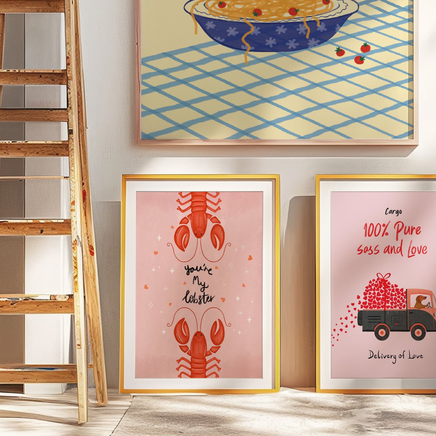 You’re My Lobster Art Print