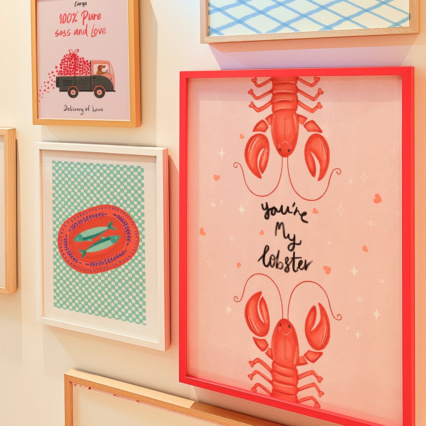 You’re My Lobster Art Print