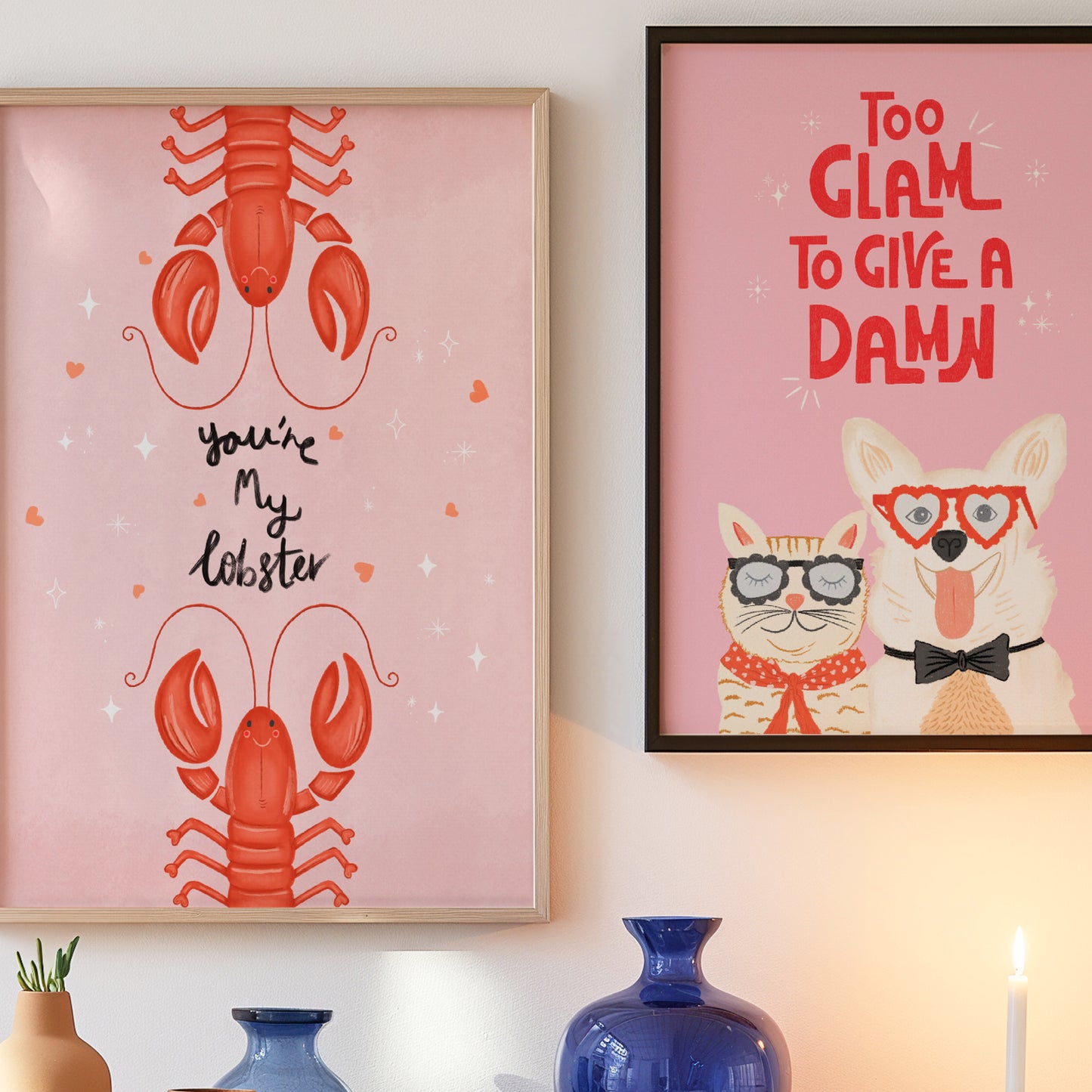 You’re My Lobster Art Print
