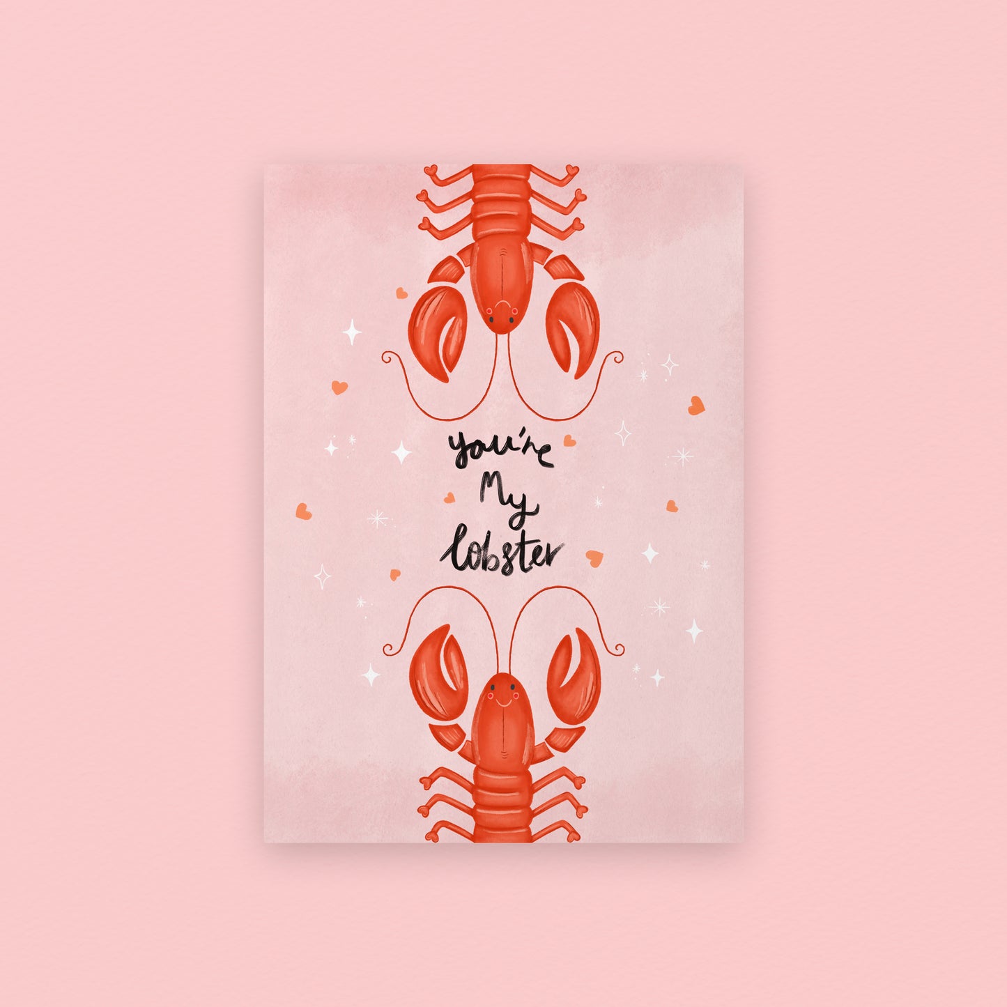 You’re My Lobster Art Print