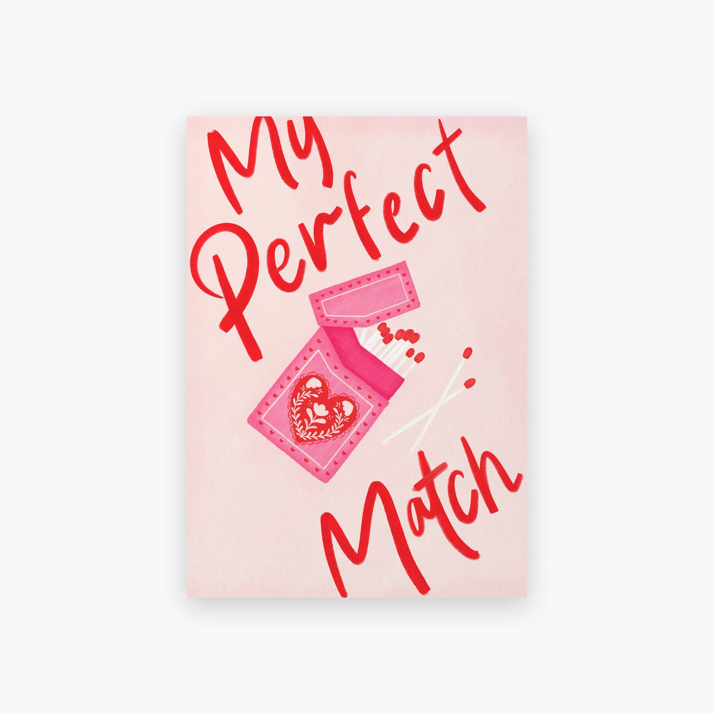 My Perfect Matchbox Art Print