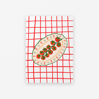 Tomato Plate Giclée Art Print