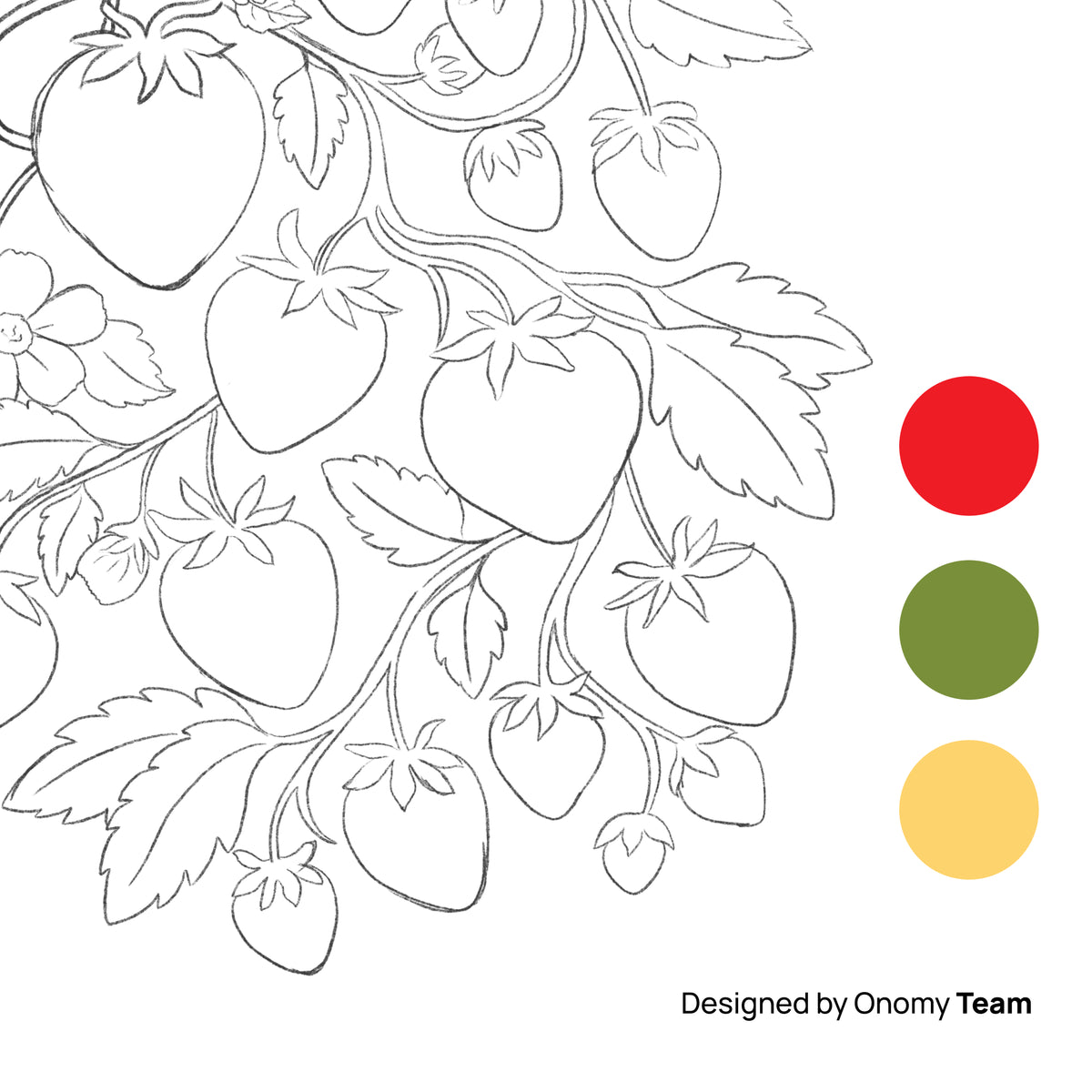 You're Berry Special Strawberry Pattern Greeting Card