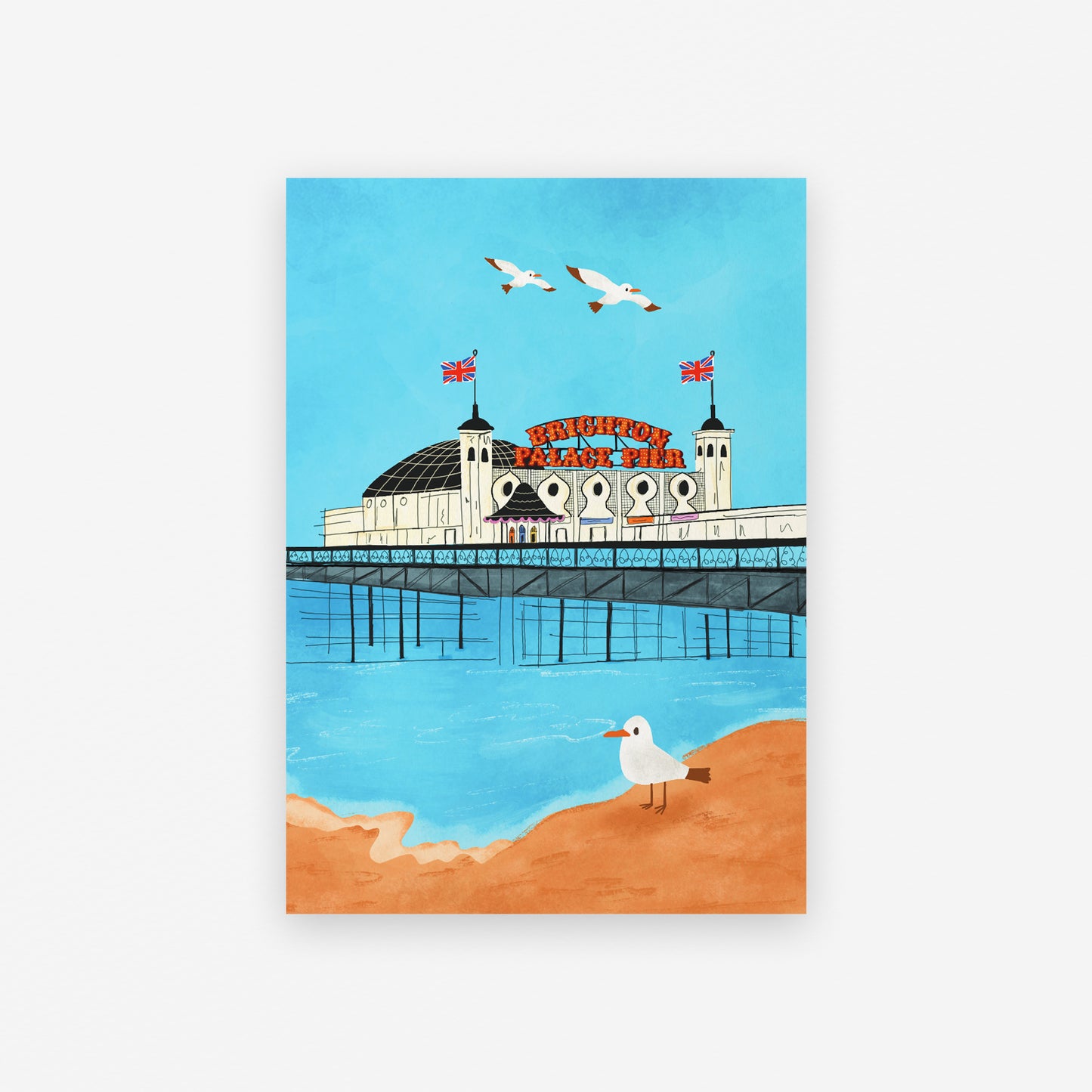Brighton Pier Art Print