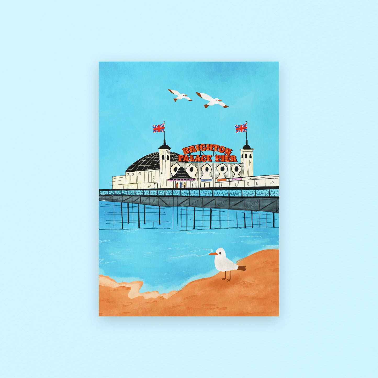 Brighton Pier Art Print