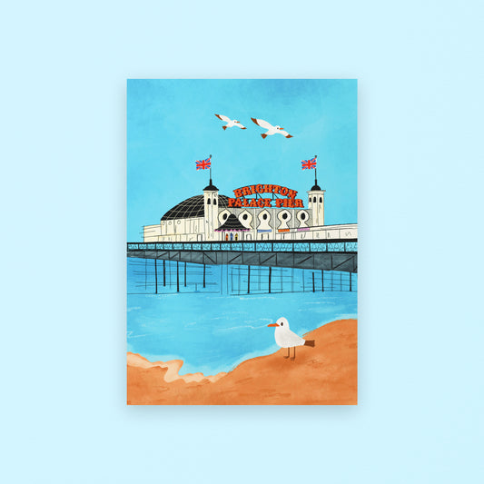Brighton Pier Art Print