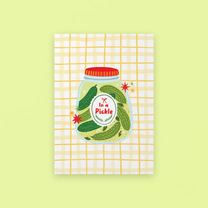 Let's Have A Pickle Party Art Print