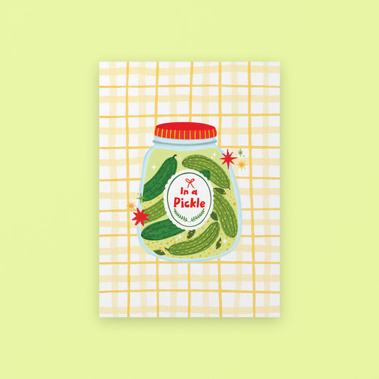Let's Have A Pickle Party Art Print