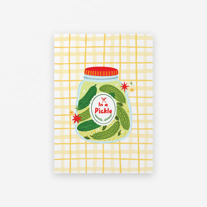 Let's Have A Pickle Party Art Print