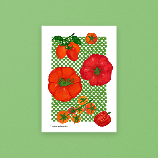 Tomato Mediterranean Summer Giclée Art Print
