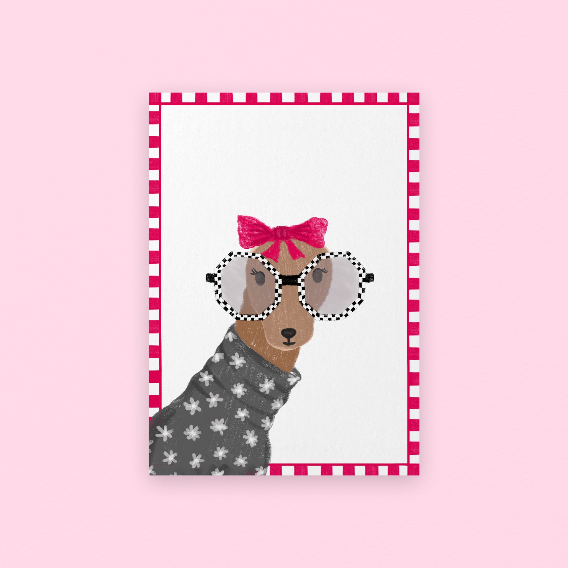 The Mundane Brighton Gift shop - Greyhound Dog Art Print - gift for dog lovers - gift for her - gift for him - dog collection - 2