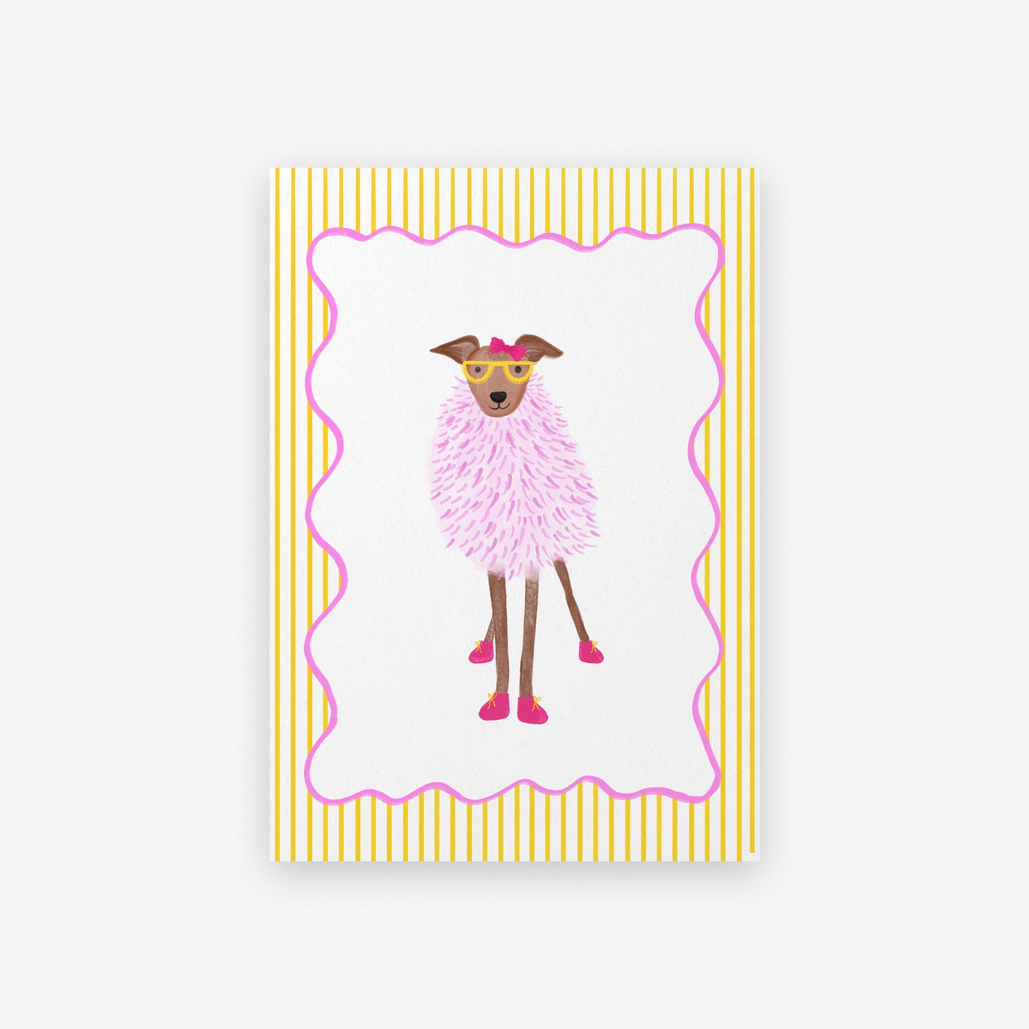 The Mundane Brighton Gift shop - Sassy Dog Art Print - gift for dog lovers - gift for her - gift for him
