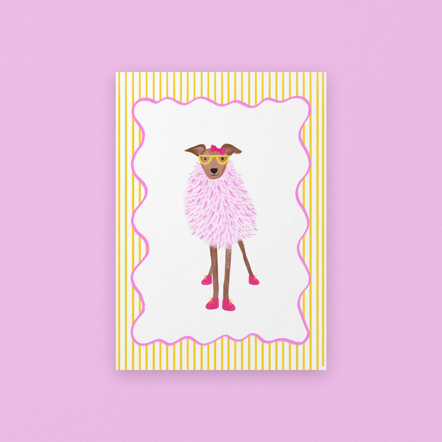 The Mundane Brighton Gift shop - Sassy Dog Art Print - gift for dog lovers - gift for her - gift for him - 2
