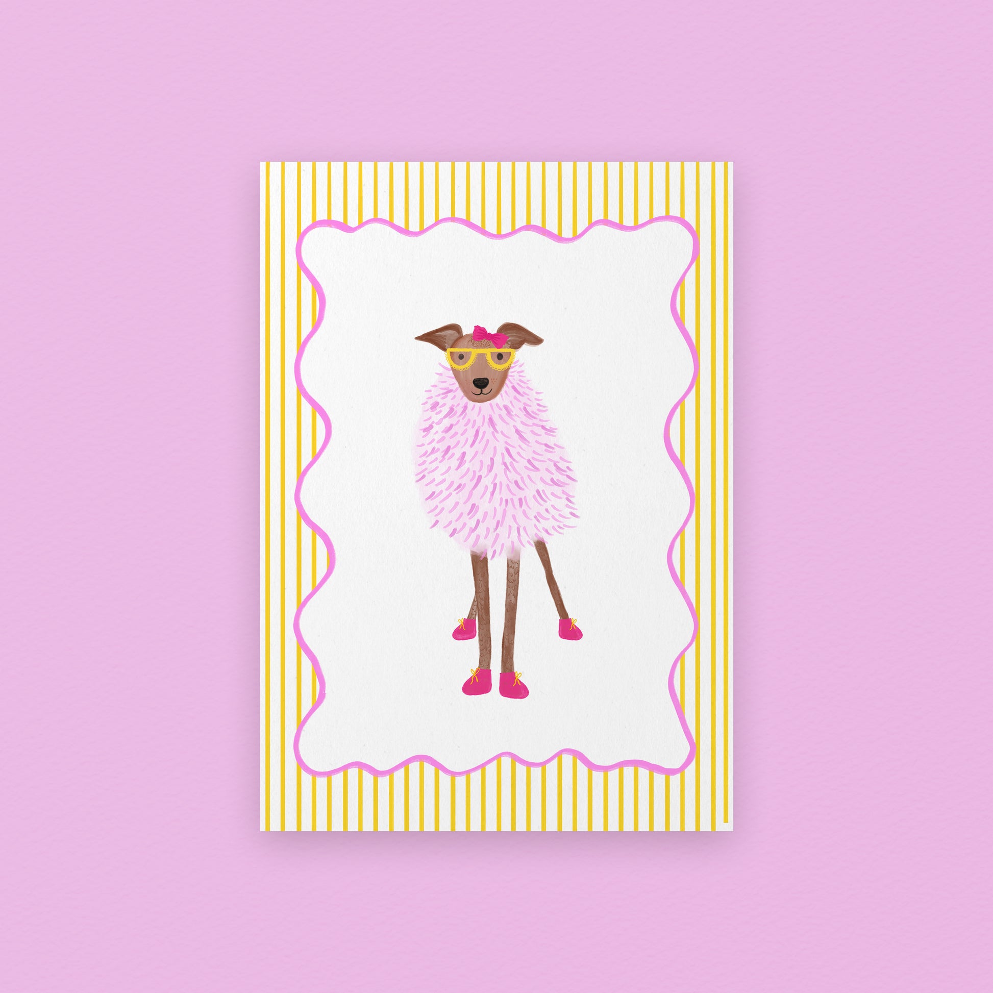 The Mundane Brighton Gift shop - Sassy Dog Art Print - gift for dog lovers - gift for her - gift for him - 2