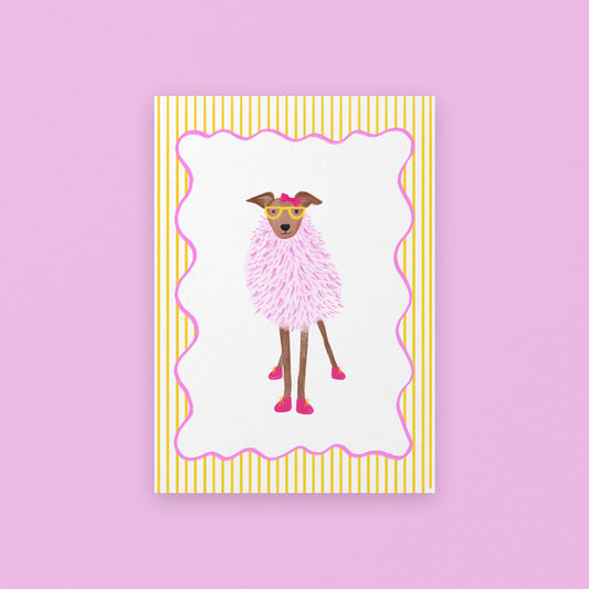 The Mundane Brighton Gift shop - Sassy Dog Art Print - gift for dog lovers - gift for her - gift for him - 2